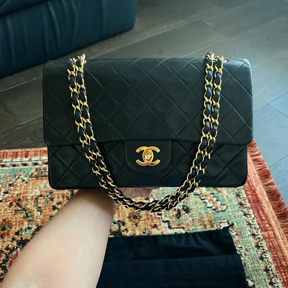 Chanel Classic Vintage Medium Double Flap Bag
